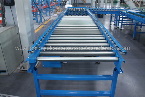 Steel roller conveyor, no power conveyor, gravity roller conveyor