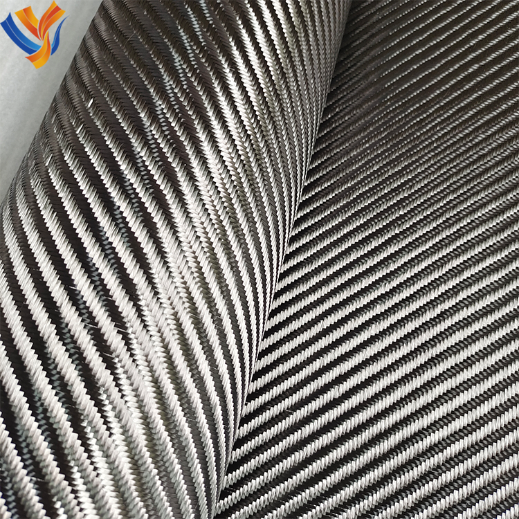 Carbon Fibre 3k 200g 240g 280g Twill Woven Carbon Fiber Cloth Roll Fabric For Automotive Parts