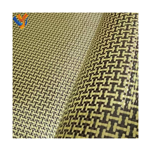 Factory Wholesale I shape Carbon Fiber Aramid Hybrid Fabric for motorcycle parts