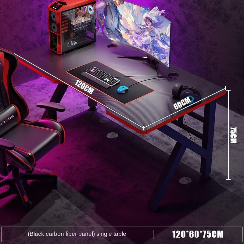 Wholesale Hot Selling Red Gaming Table Furniture Computer Office Desk Gaming Table