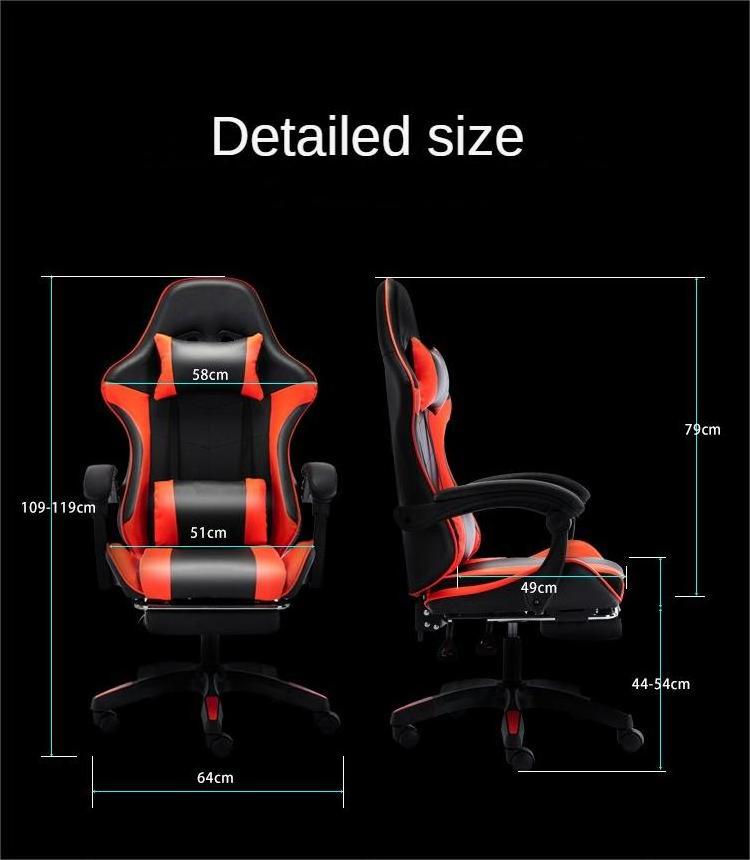 Wholesale cheap foldable pu leather massage computer game chair silla gamer racing rgb gaming chairs with lights and speakers