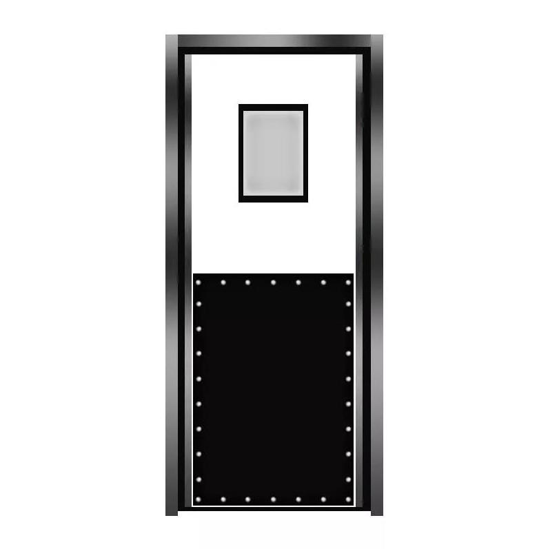 Collision free door Stainless steel swing door