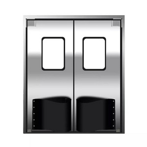 Collision free door Stainless steel swing door