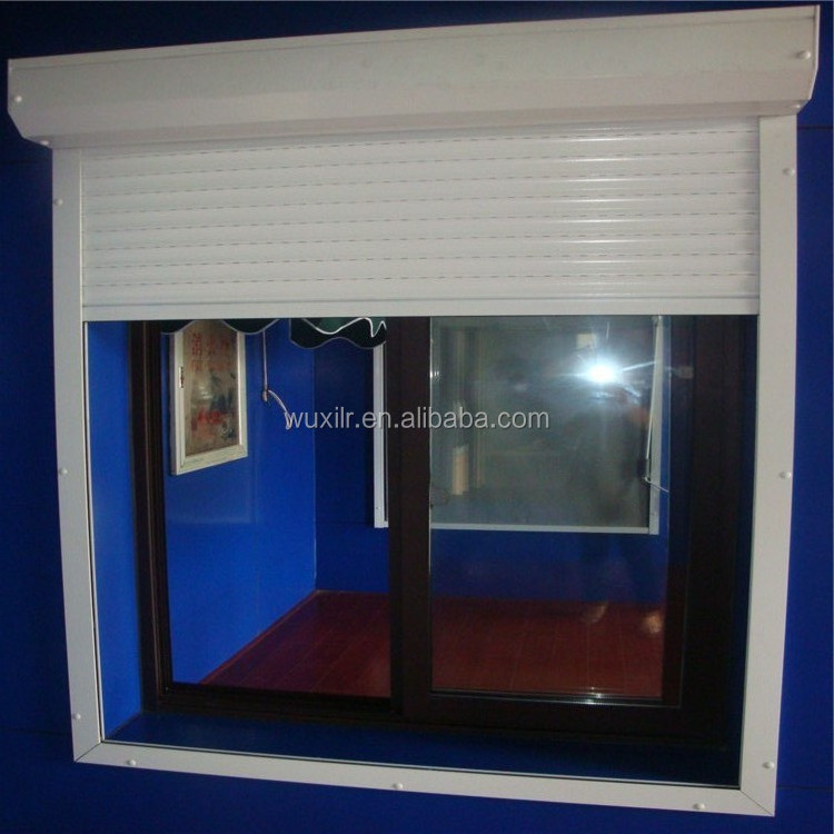 Motorized Insulated Roll-up Shutter Residential European Aluminum Rapid Rolling Shutters