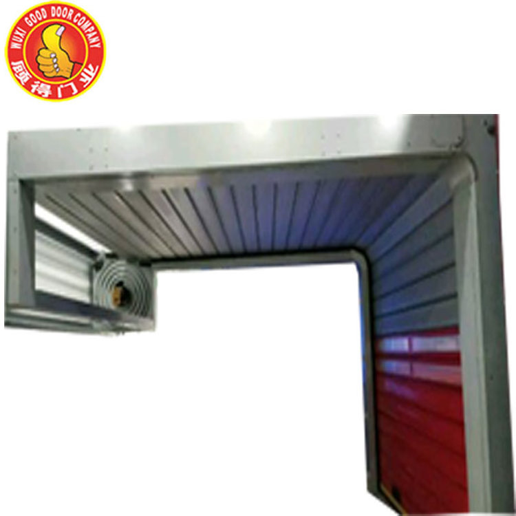 Horizontal Fast Rolling Door for Cellar High Speed Aluminum Alloy Spiral Door