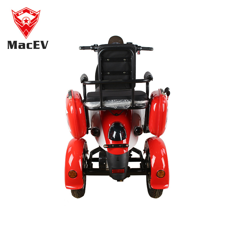 wuxi MacEV45 MPH 1000W 60V 30Ah Battery Max Load 200Kg Adult Electric tricycle rickshaw for sale