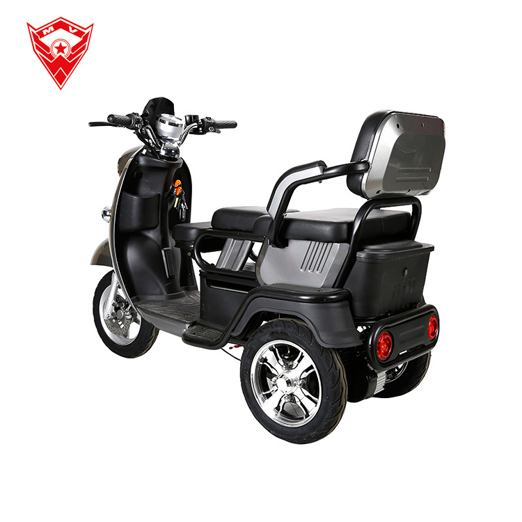 Hot Sell Three Wheels Handicapped Mobility Scooter Motorized Motorcycle Electric Tricycle for adults