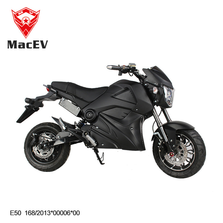 Design Fast Speed Big Tire off Road Cool Sport Big Wheel Electric Chariot Scooter 2000wElectric Road Motorcycle for Teenager