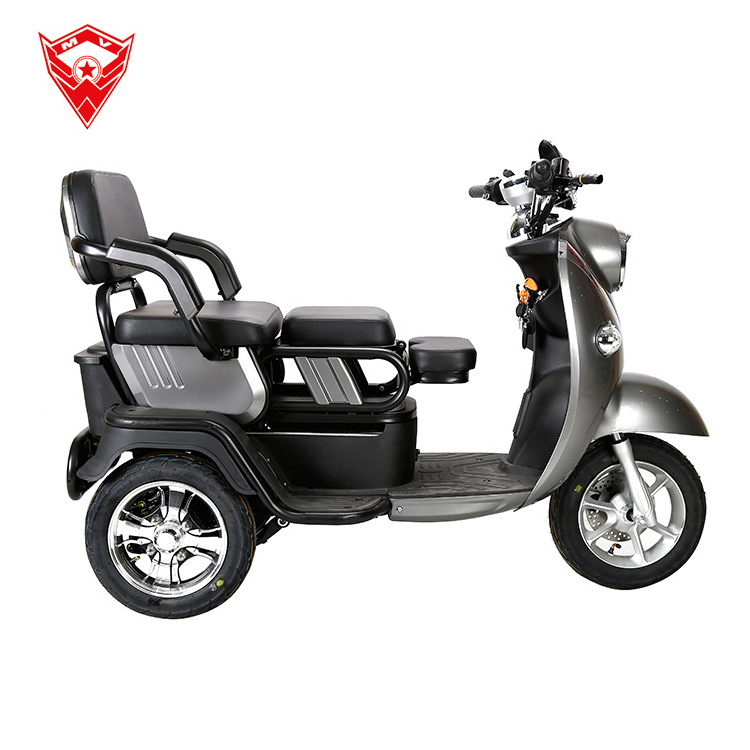 Hot Sell Three Wheels Handicapped Mobility Scooter Motorized Motorcycle Electric Tricycle for adults