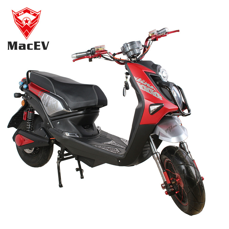 China Manufacture 1200w Adult Fat Tire Off-road Two Wheel Scooter Electric Scooter