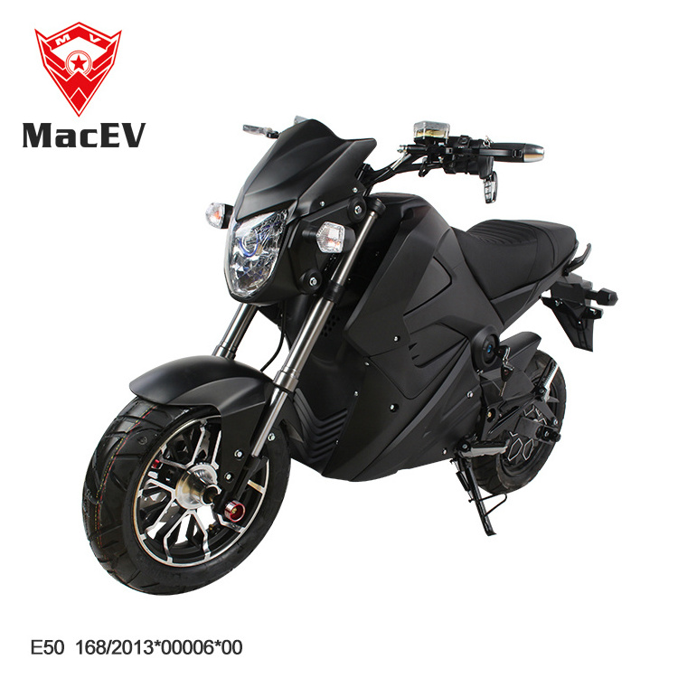 Design Fast Speed Big Tire off Road Cool Sport Big Wheel Electric Chariot Scooter 2000wElectric Road Motorcycle for Teenager