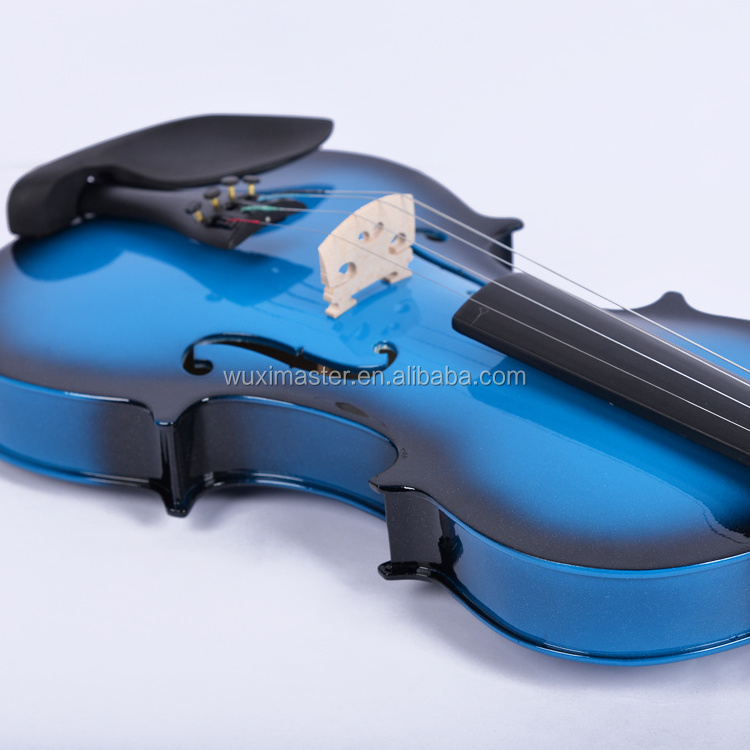 Good quality Violin Factory Size 1/4 1/2 4/4 3/4 Chinese electric Violin With Violin Cases