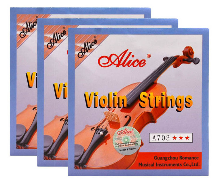 Wholesale Musical Instruments Strings Violin String A703 Set Wire Violin Strings Guitar Accessories