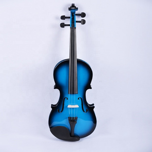 Good quality Violin Factory Size 1/4 1/2 4/4 3/4 Chinese electric Violin With Violin Cases