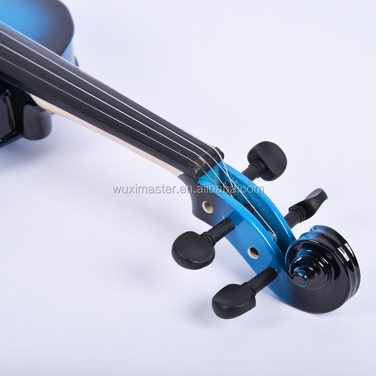 Good quality Violin Factory Size 1/4 1/2 4/4 3/4 Chinese electric Violin With Violin Cases