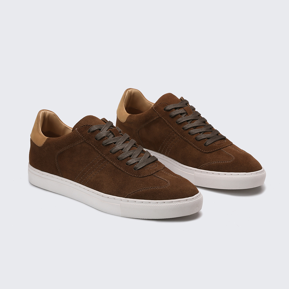 Wholesale Flat Sole Suede Leather Men