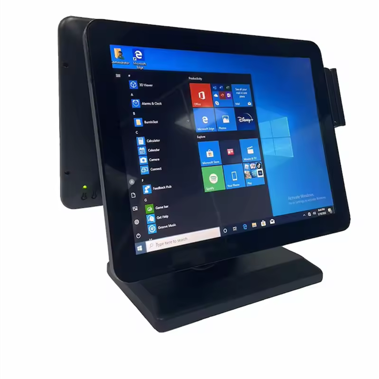 15 inch Cash Register Billing Machine Windows all in one pos machine for sale