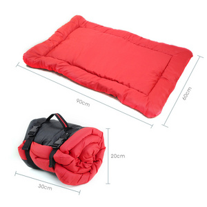 Popular Pet Travel Detachable handmade Portable Summer Waterproof Foldable Dog Bed Cooling Mat Pet Mat