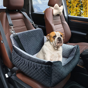 dog car booster seat vintage heart checkerboard double harness belt cover for dog  seat cover for back seat bag waterproof bed