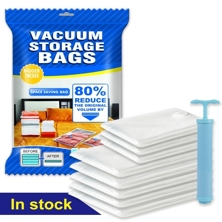 Vacuum Compression Bag Storage Extra Large Air-Pumped Cotton Quilt Finishing Bagged Bedding Bag To Compress Clothes