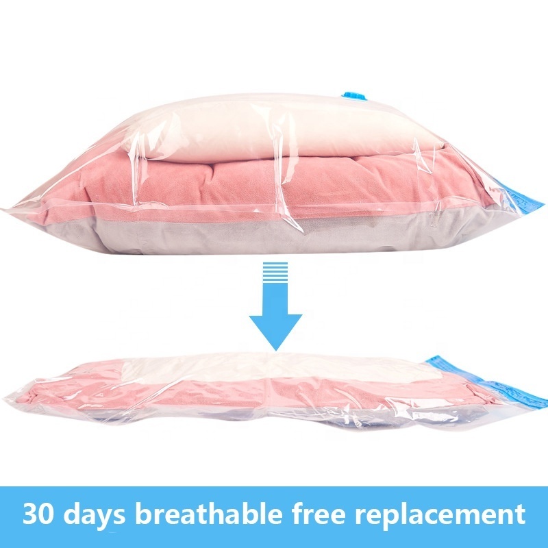 Hot Sale Travel Closet Organizer Quit Space Saver Storage Seal Compressed Vacuum Bag For Clothes