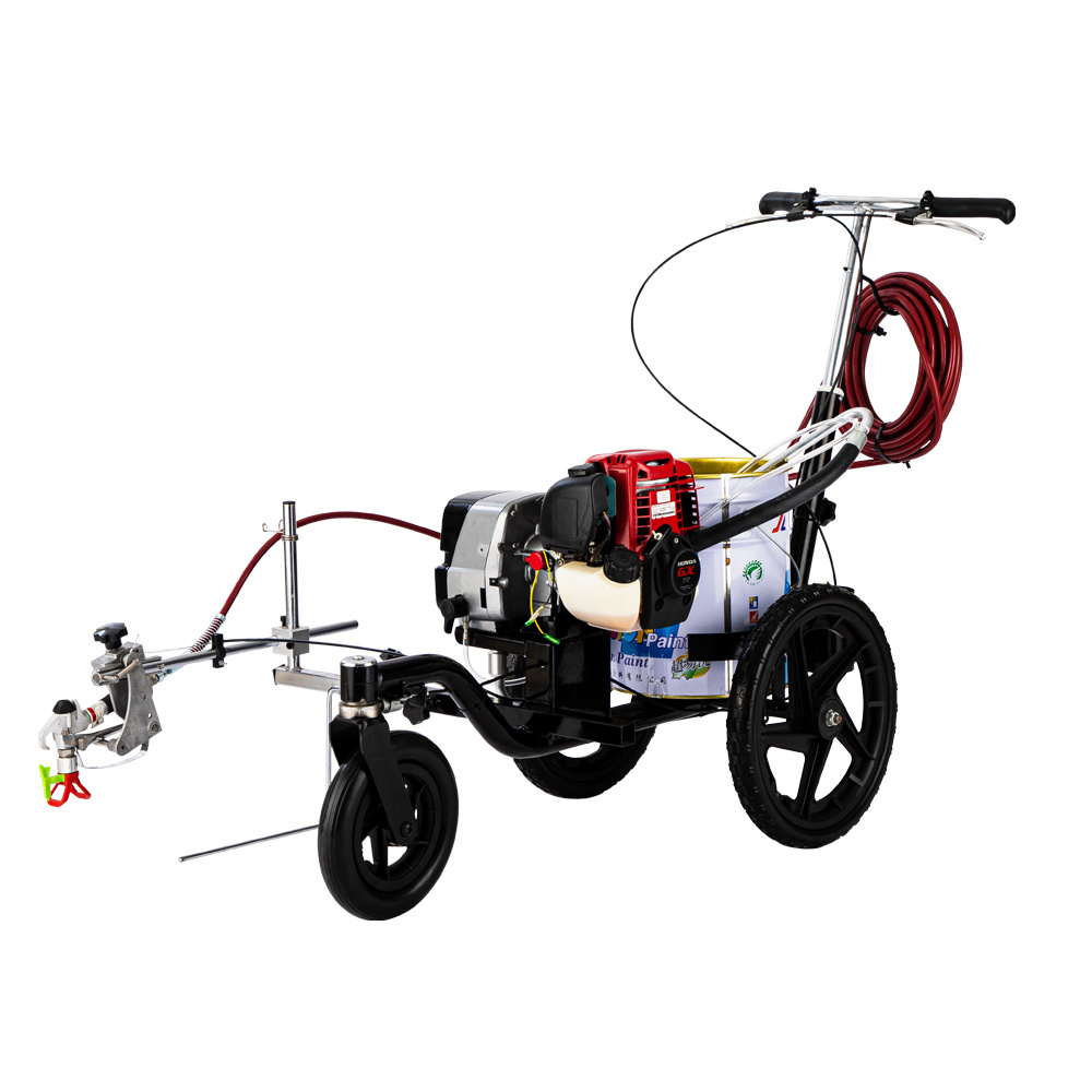 Hand pushed reflective GX850 road marking spraying machine