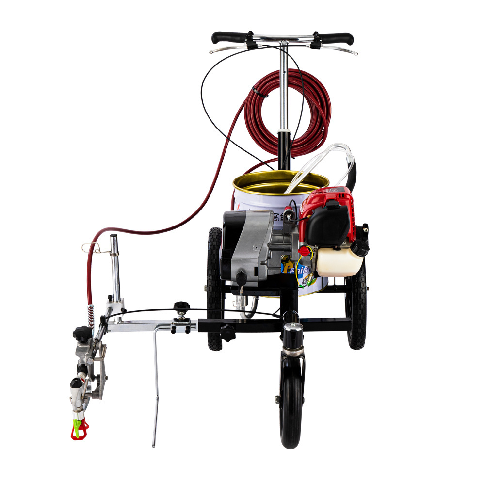 Hand pushed reflective GX850 road marking spraying machine