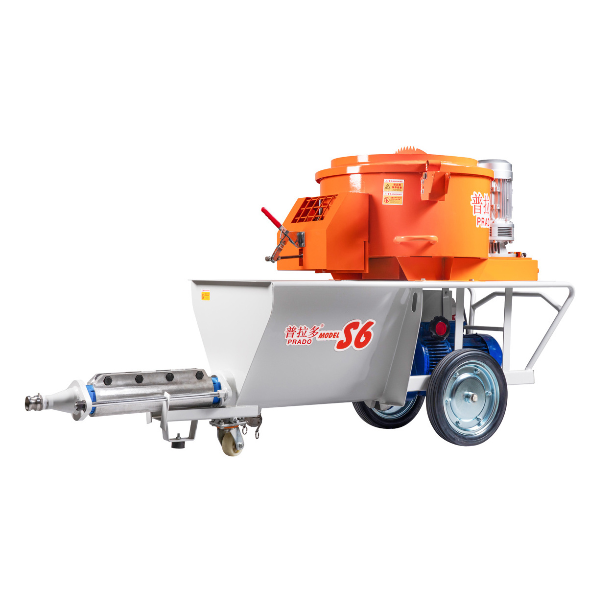 Putty Spraying Hopper Wall Concrete Plastering Mortar Spraying machine