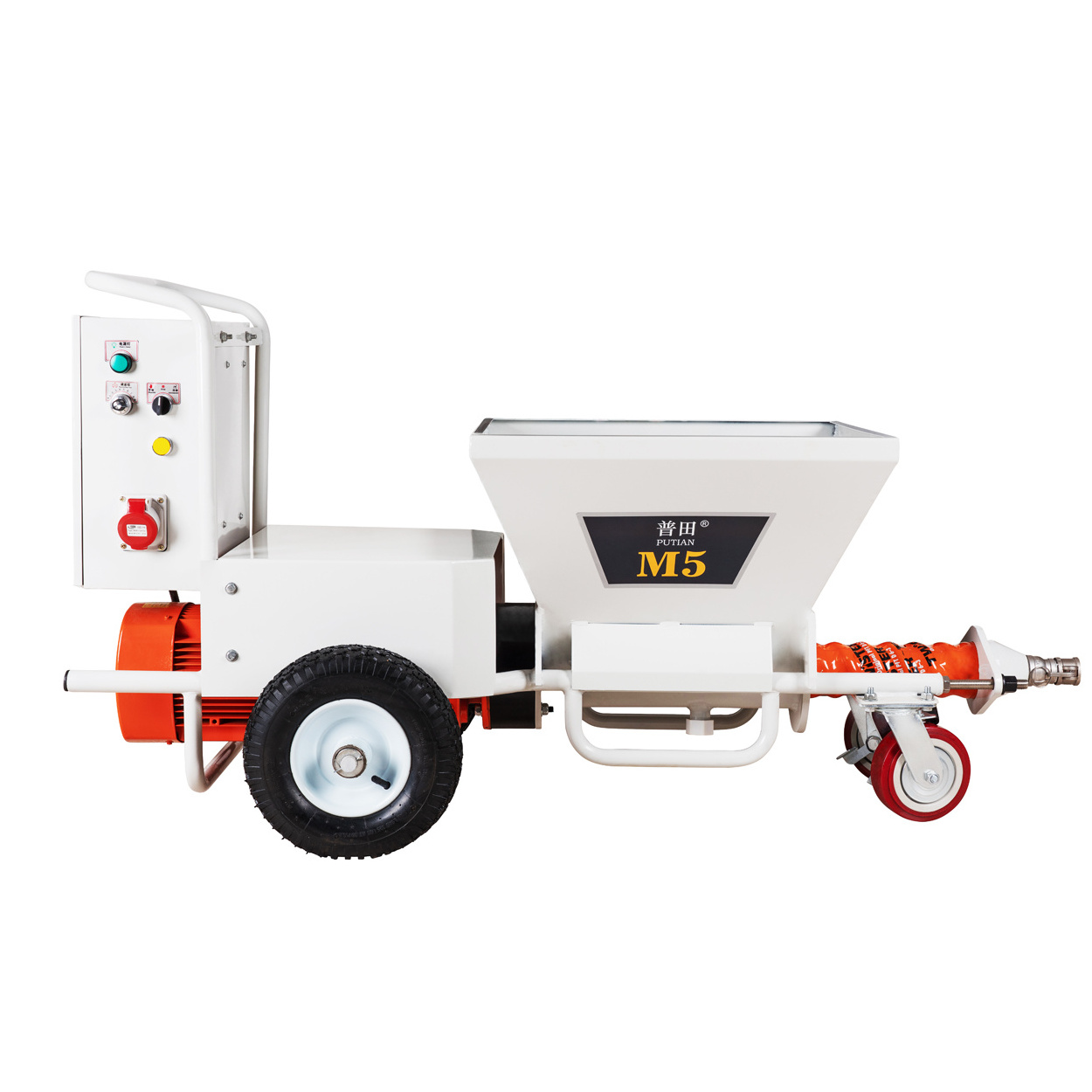 PTM5 Wall Mortar Cement Spray Plaster Machine For Construction