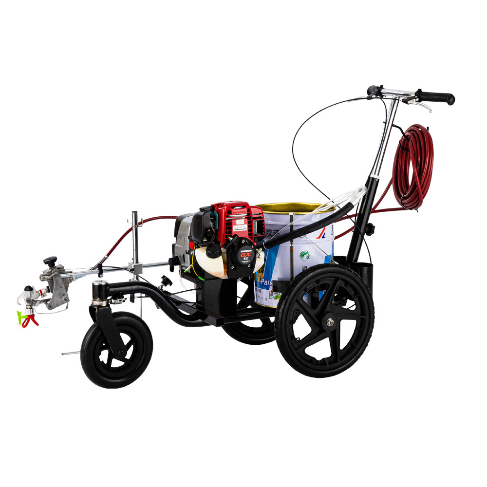 Hand pushed reflective GX850 road marking spraying machine