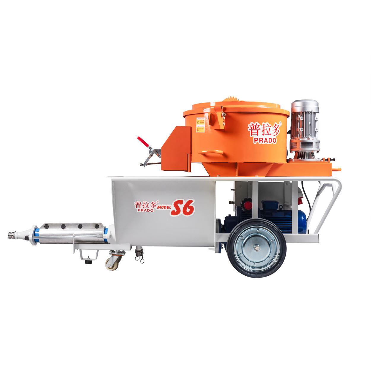 Putty Spraying Hopper Wall Concrete Plastering Mortar Spraying machine