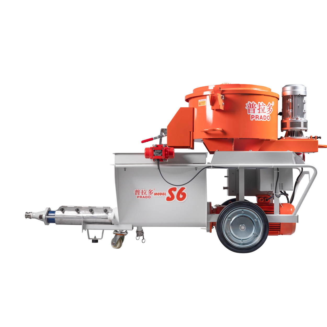 PTS6P Putty Machine Dry Mixed Mortar Putty Gypsum Plaster Spraying Machine/automatic Plastering Machine