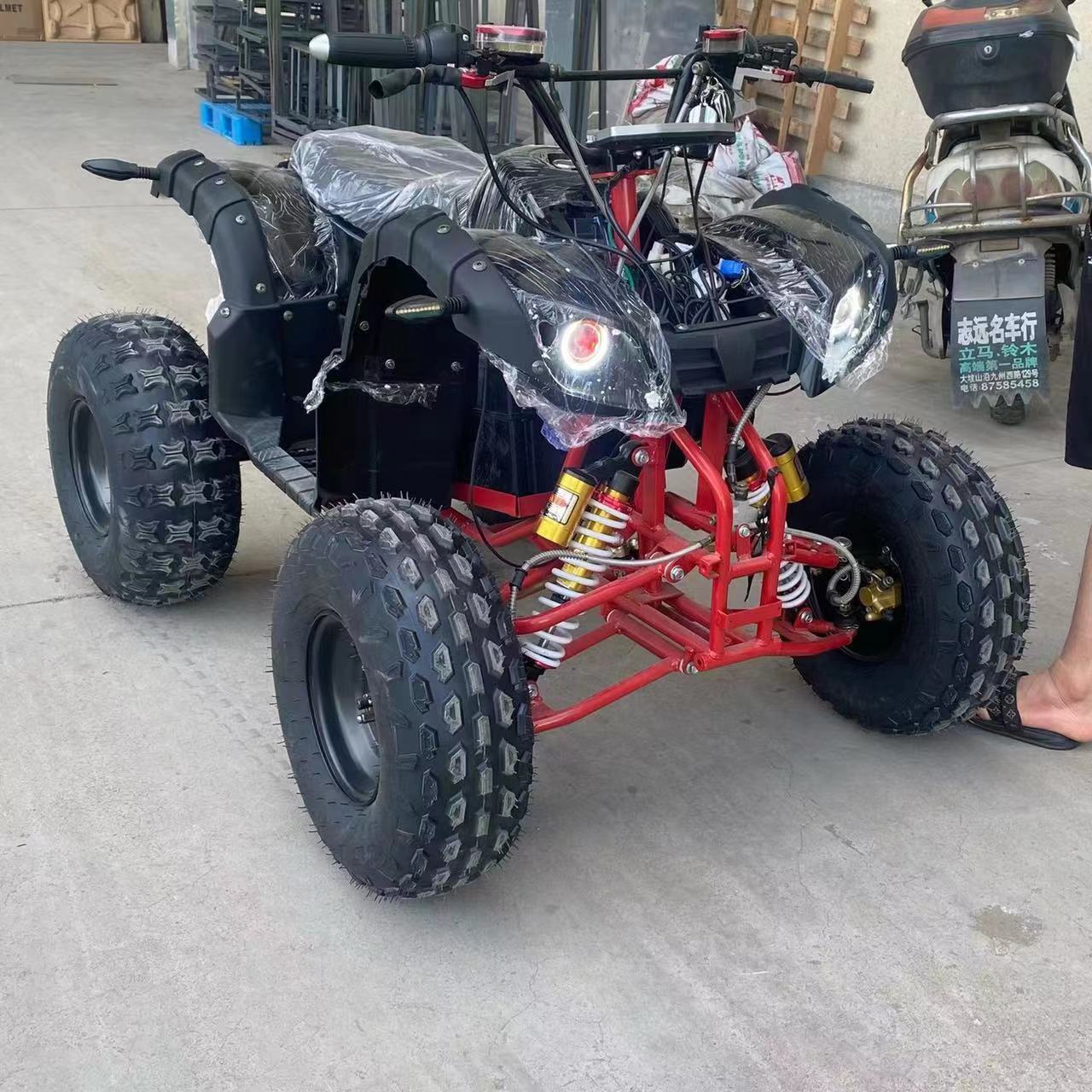 2023 Two-Man 250cc Kart All-Terrain Snow ATV with Stepless Four-Wheel Drive for Off-Road Adventures in Scenic Spots