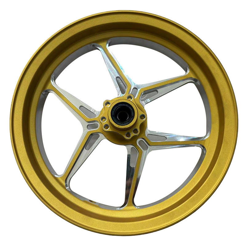 New Motorcycle Wheel Accessories 12 Inch Aluminum Rims Motocross Motorcycle Wheel Set