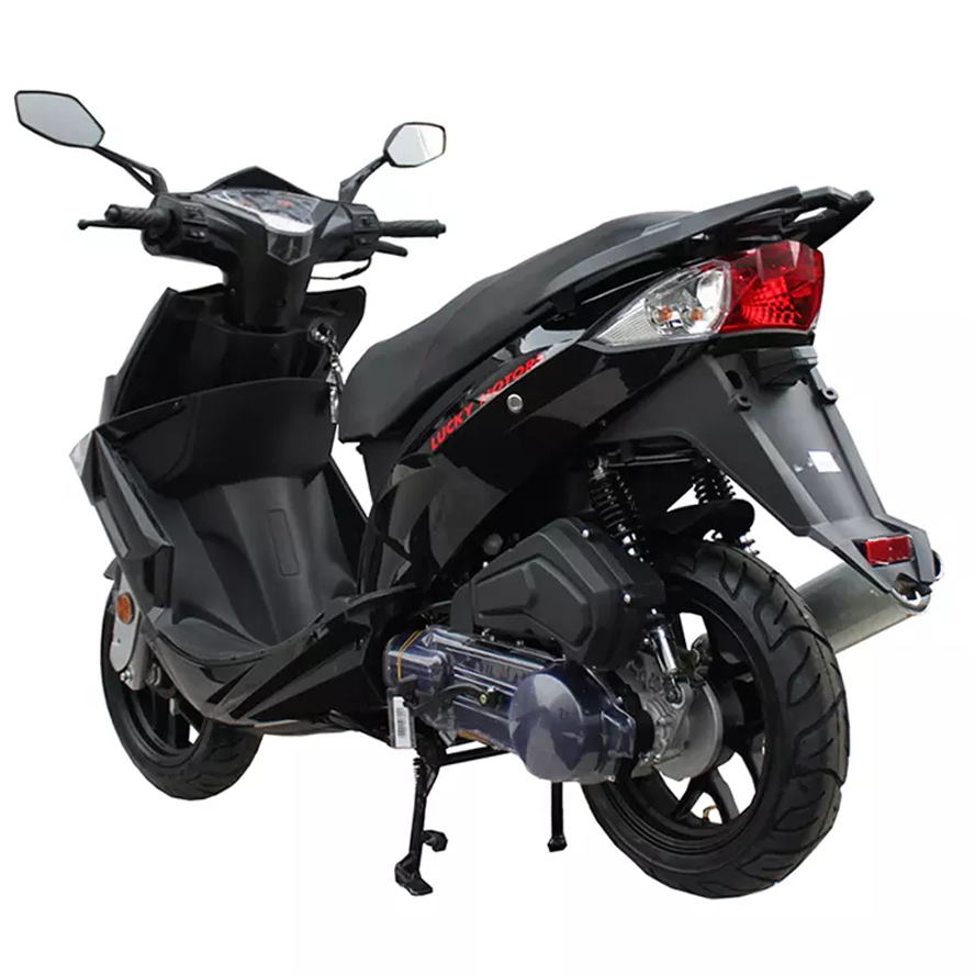 Chinese Manufacturers Durable Moped 50cc Pedal Classic Style Motorcycle Gas Scooter