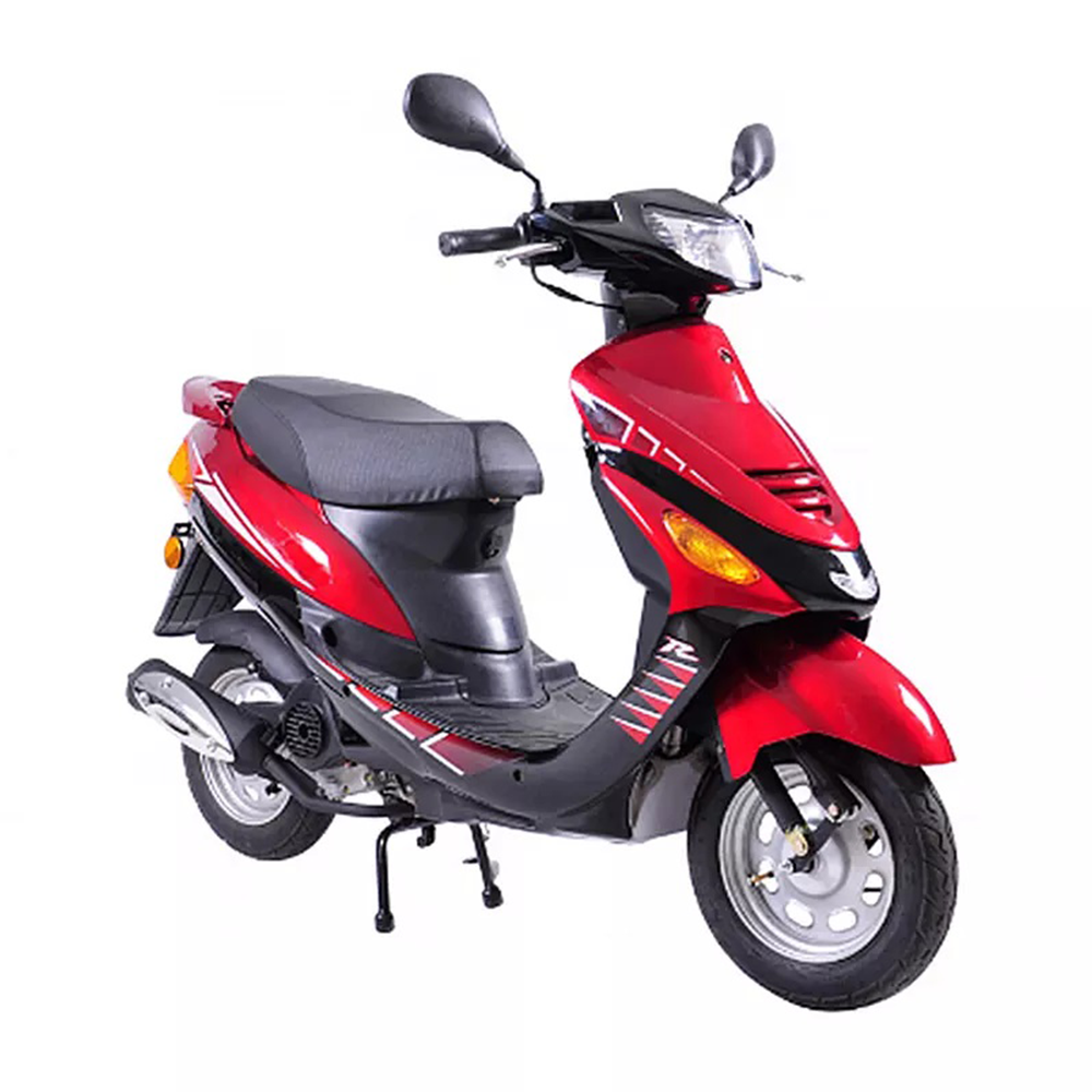 Comfortable Fuel Long Range Ladies Gas 49cc Highper Motorcycles With Pedals Mopeds