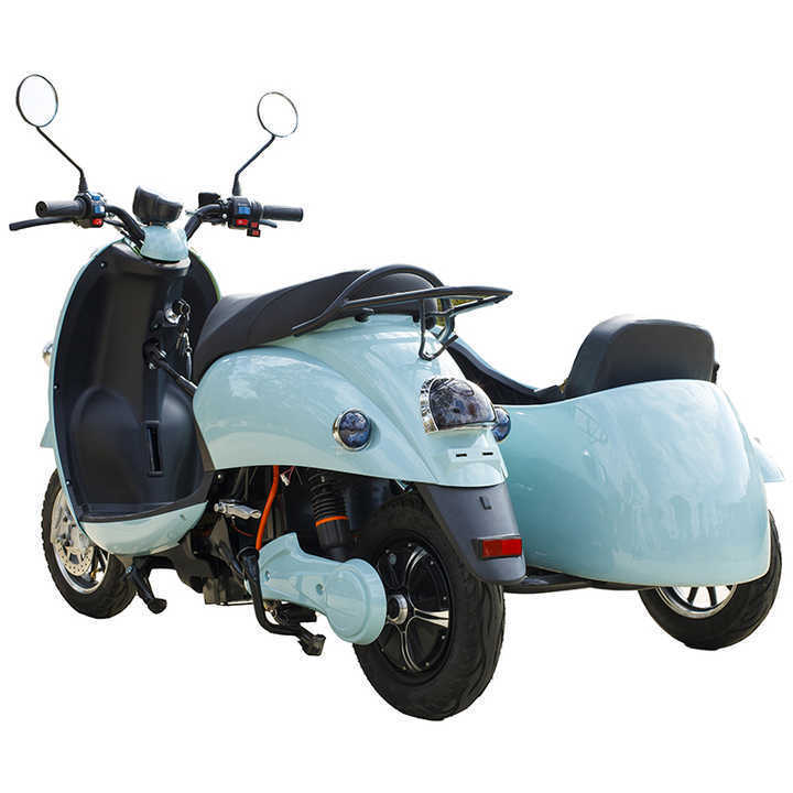 2022 fasion 3 wheels electric scooter  sidecar 72V30AH e bike