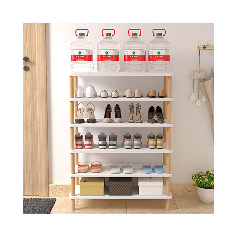 Shoe Rack Simple Door Household Multi-layer Storage Rack Save Space Small Narrow Shoe Rack Indoor Beautiful Corner Shoe Cabinet