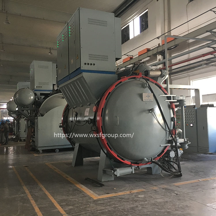 3.5 Hours Working Cycle Heat Treatment Vacuum Gas-carrier Heating Aluminum Brazing Furnace