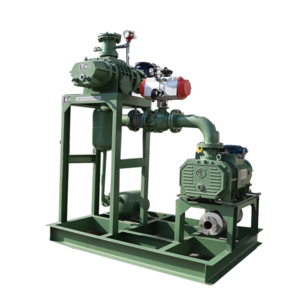 Factory Customized Low Pressure Industrial Roots Vacuum Pump Units With Reciprocation Backing Pump