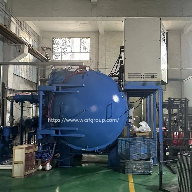 High Pressure Resistant 750C High Temperature Vacuum Gas-carrier Heating Aluminum Brazing Furnace