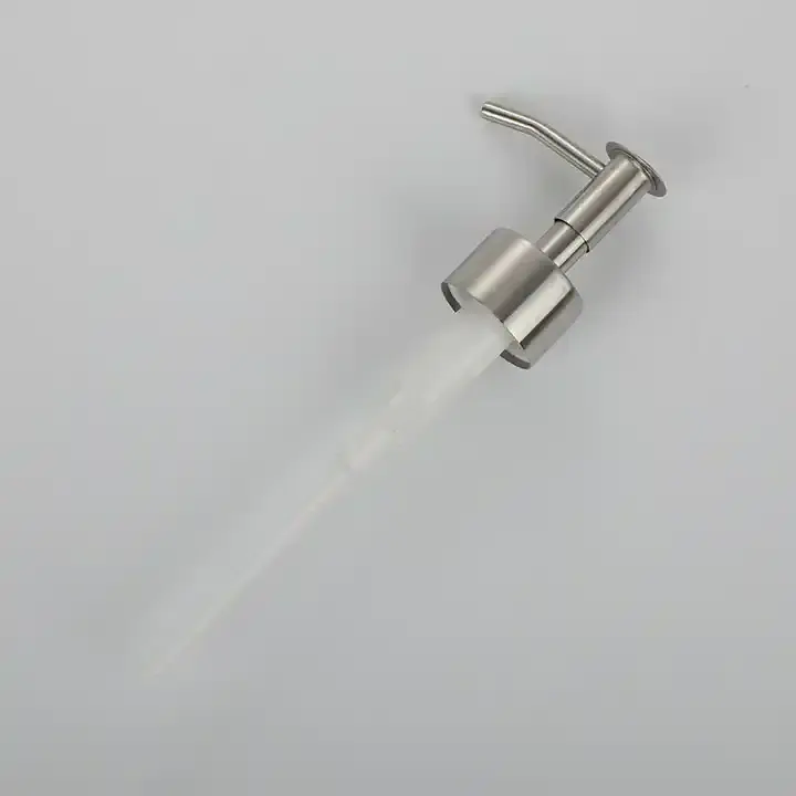 28mm 28/410 Stainless Steel Hand Sanitizer Lotion Dispenser Pump For Bottle