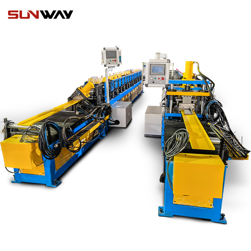 Full Automatic Metal Frame Light Steel Structure Light Gauge Steel Framing Roll Forming Machine For Villa House