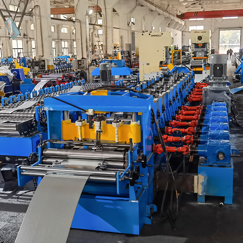 Full Automatic Metal Frame Light Steel Structure Light Gauge Steel Framing Roll Forming Machine For Villa House