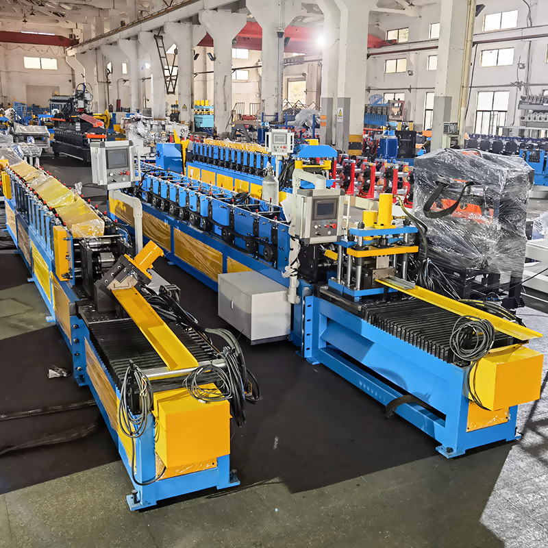 Full Automatic Metal Frame Light Steel Structure Light Gauge Steel Framing Roll Forming Machine For Villa House