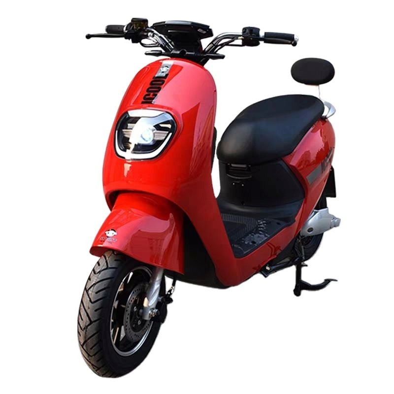 Powerful electric motorcycle powered electric mopeds scooter with pedals for adult