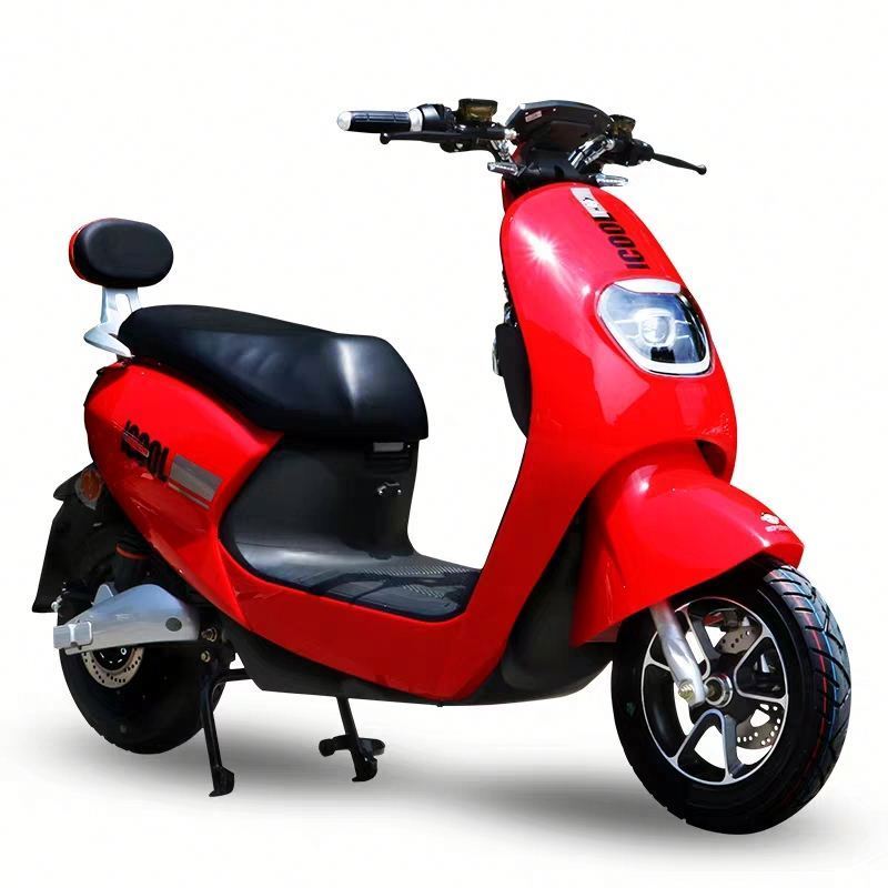 Powerful electric motorcycle powered electric mopeds scooter with pedals for adult