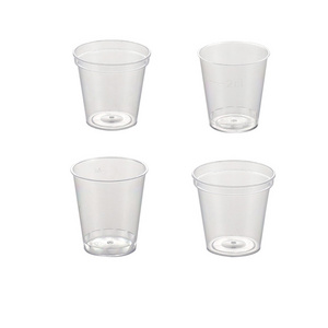 Disposable clear free samples promotional wine plastic shot glasses penis boob shot glass