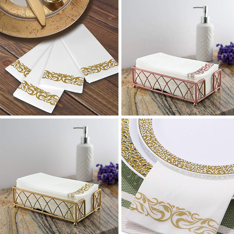 High Quality Wedding Paper Napkins Tissue Paper Eco Friendly Multifold Fold Tattoo Paper Hand Towel