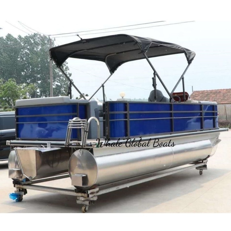 2024 Hot Sale Best Quality Leisure Party Barge Floating Pontoon Boat for Sale